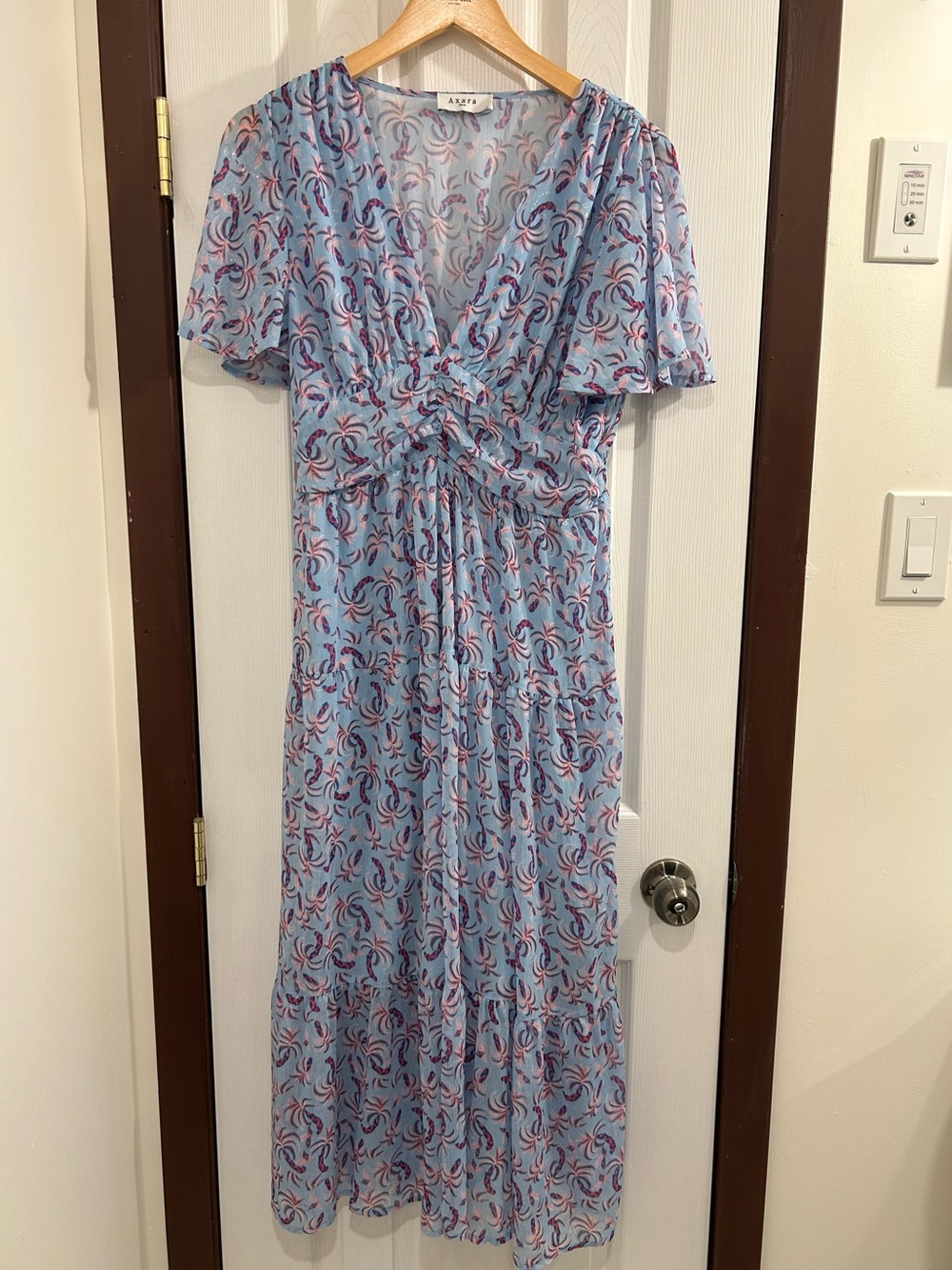 Light Blue Floral Dress